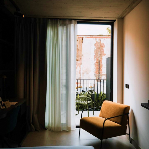 La fabrica &Co Habitación con balcón