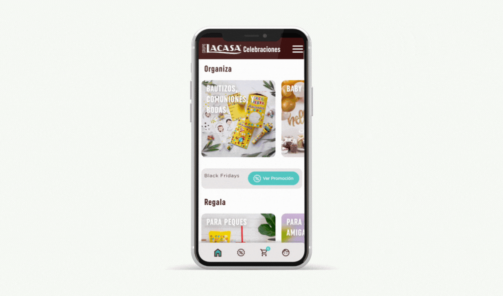 Lacasa app panel home