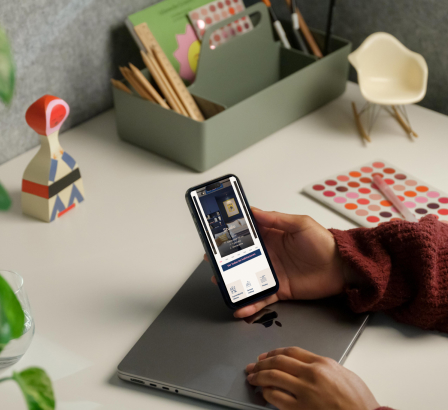 La fabrica &Co libro web mobile mockup